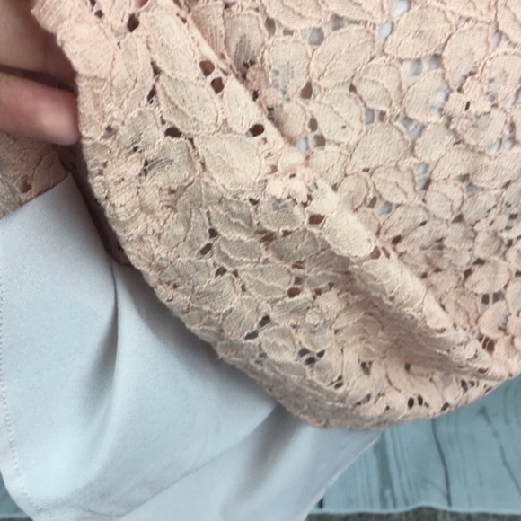 Loft pink lace dress - Picture 3 of 6